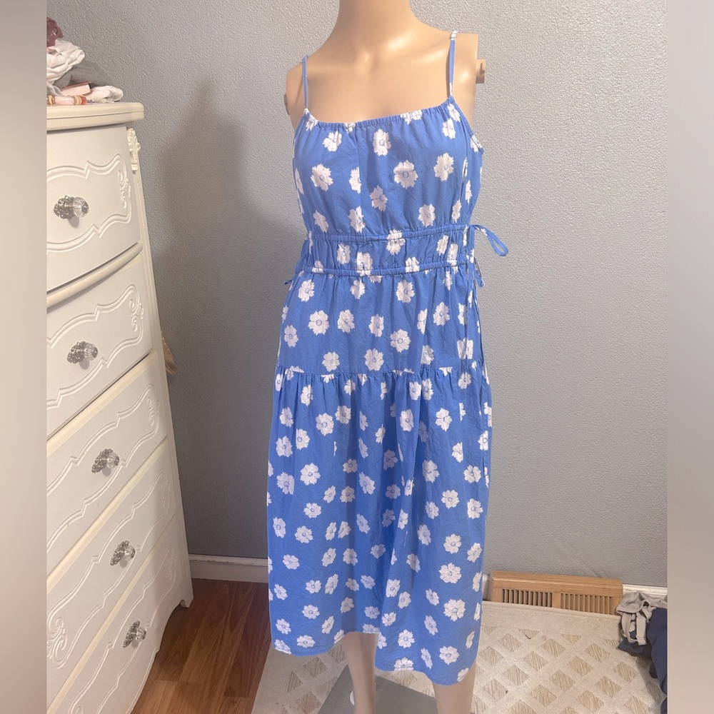 Nwot Universal Thread Midi cinched waist sundress size xs - Picture 4 of 10